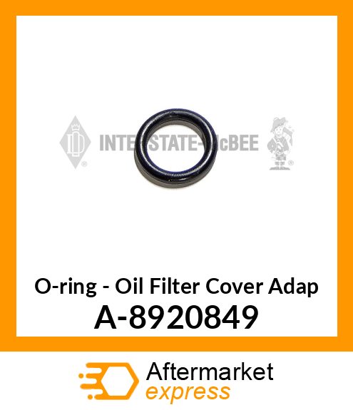 O-Ring - Oil Filter Cvr Adpt A-8920849