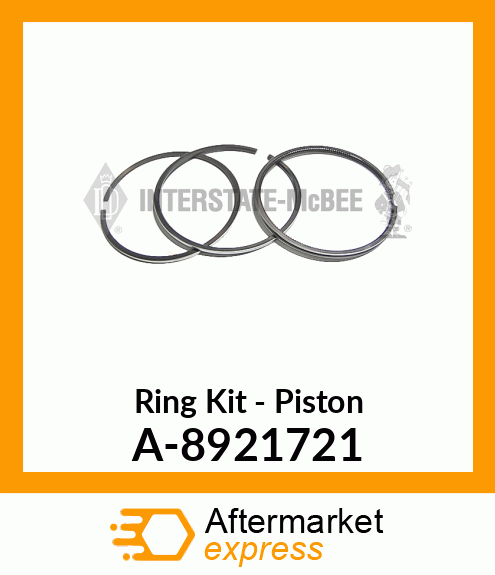 Ring Set - Piston A-8921721