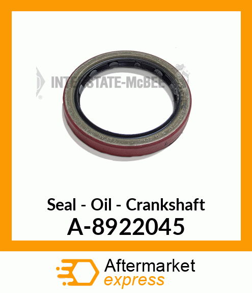 Seal - Oil - Crankshaft A-8922045