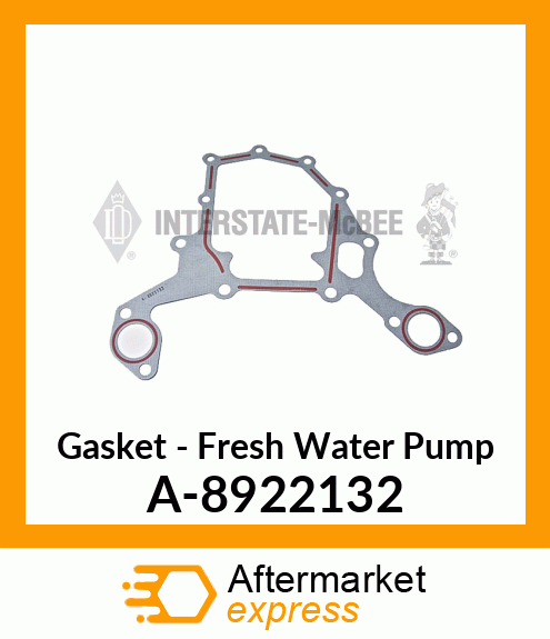 Gasket - Fresh Water Pump A-8922132