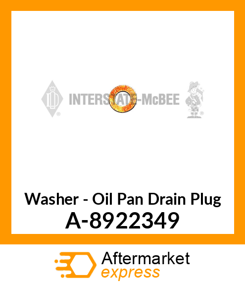 Washer - Oil Pan Drain Plug A-8922349