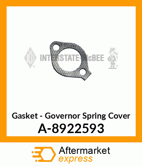 Gasket - Governor Spring Cover A-8922593