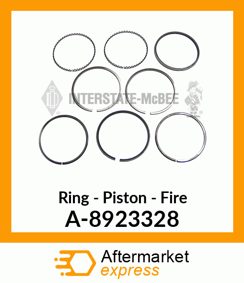 Ring - Piston - Fire A-8923328