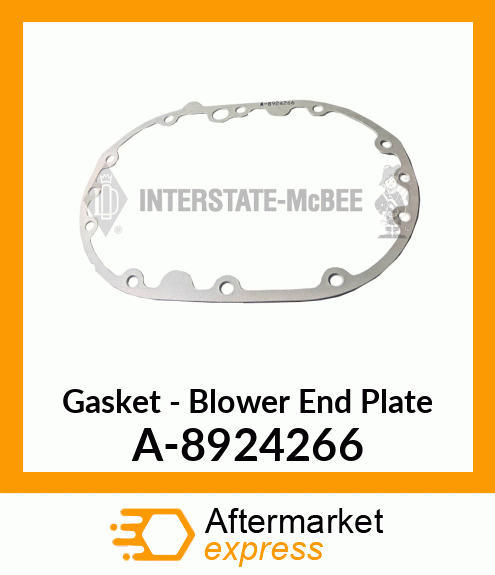 Gasket - Blower End Plate A-8924266