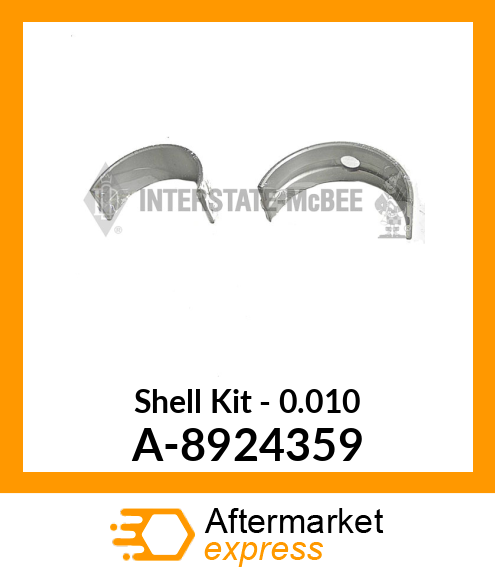 Shell Set - .010 A-8924359