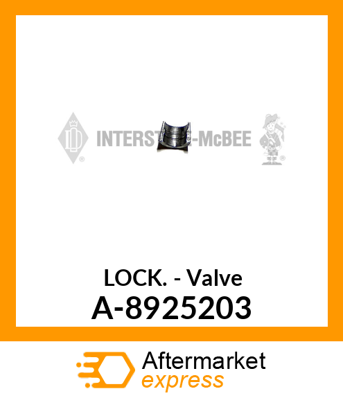 Lock - Valve A-8925203