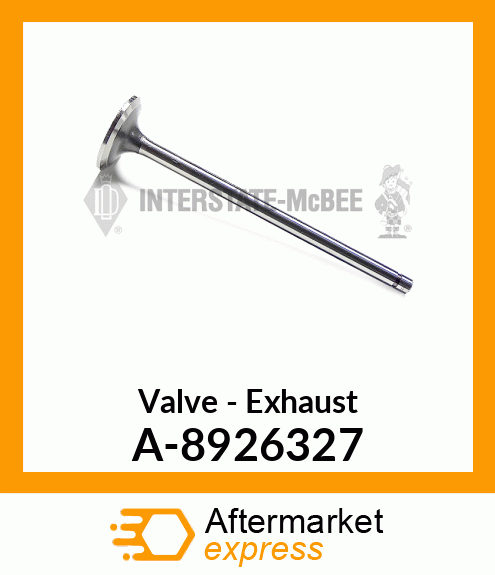 Valve - Exhaust A-8926327