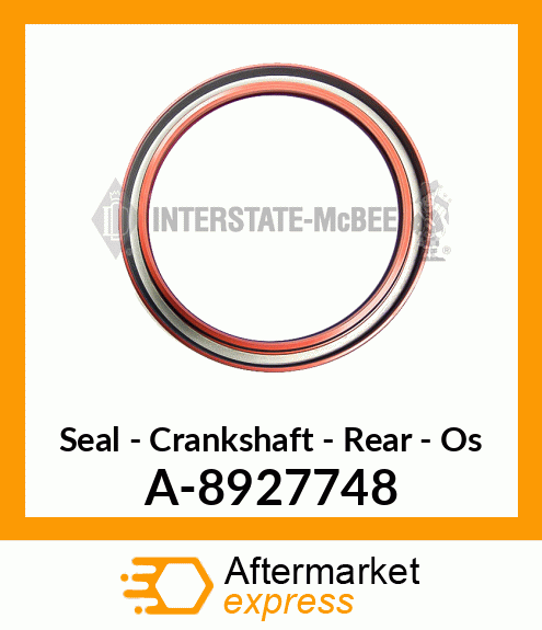 Seal - Crankshaft - Rear - Os A-8927748