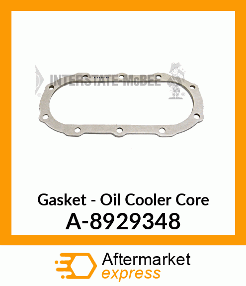 Gasket - Oil Cooler Core A-8929348