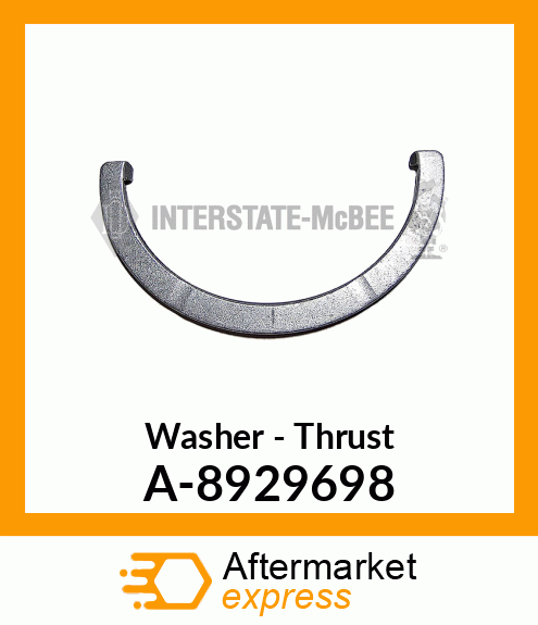 Washer - Thrust - 254mm Os A-8929698