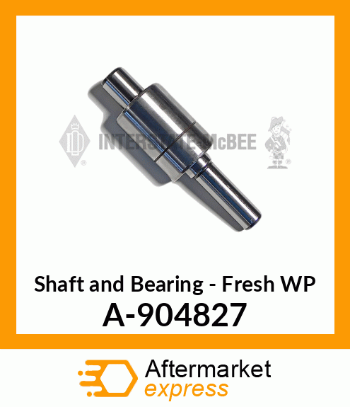 Shaft & Bearing - Fwp A-904827