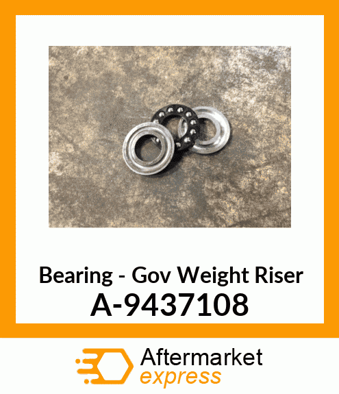 Bearing - Governor Wght Riser A-9437108