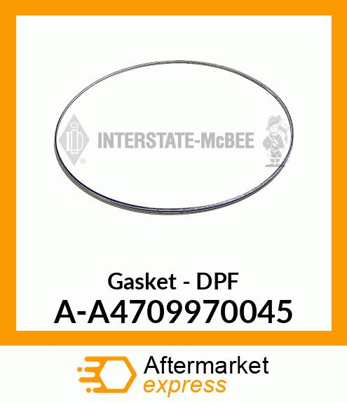 Gasket - DPF A-A4709970045