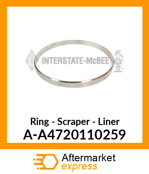 Ring - Scraper - Liner A-A4720110259