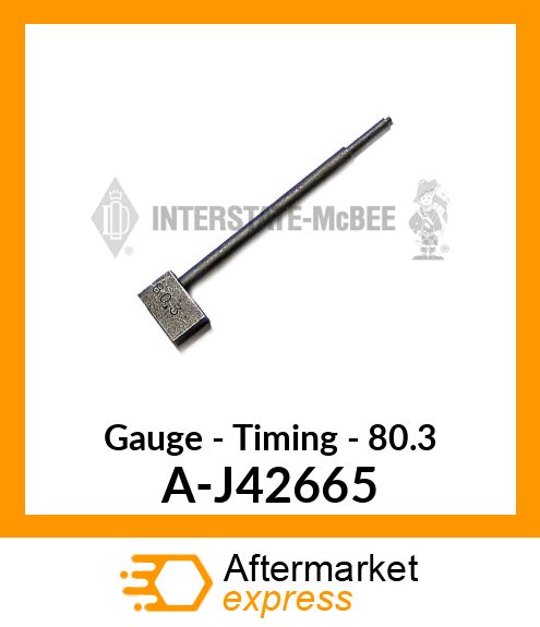 Gauge - Timing - 80.3 A-J42665