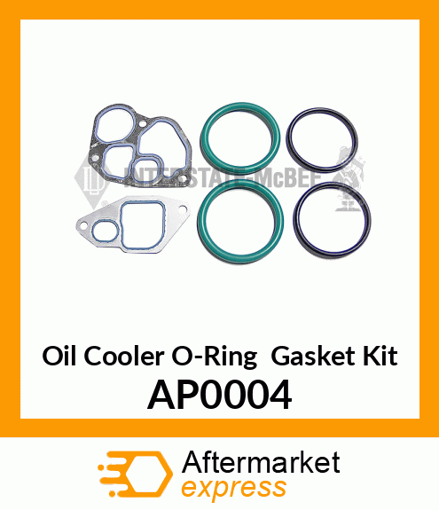 Oil Cooler O-Ring Gasket Kit AP0004