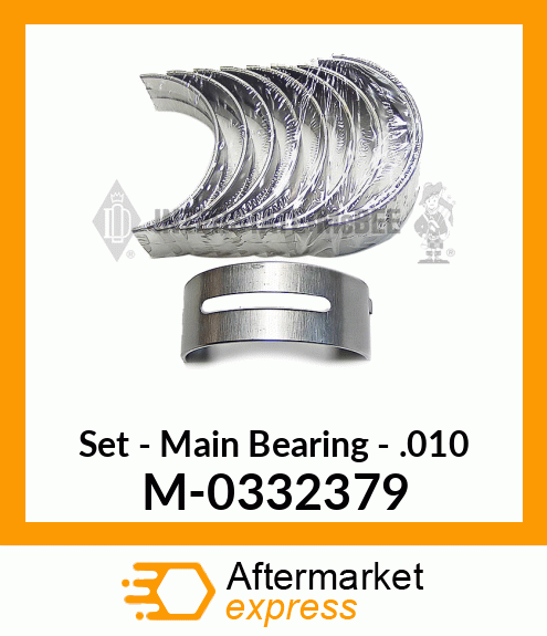 Set - Main Bearing - .010 M-0332379