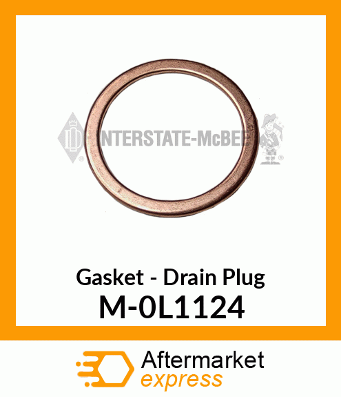 Gasket - Drain Plug M-0L1124