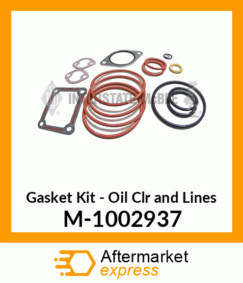 Gasket Set - Oil Cooler&Lines M-1002937