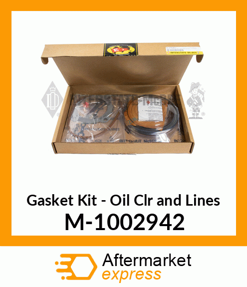 Gasket Set - Oil Cooler&Lines M-1002942