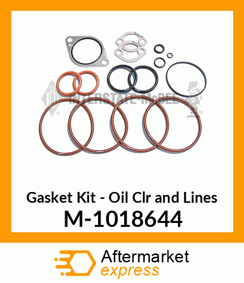 Gasket Set - Oil Cooler&Lines M-1018644