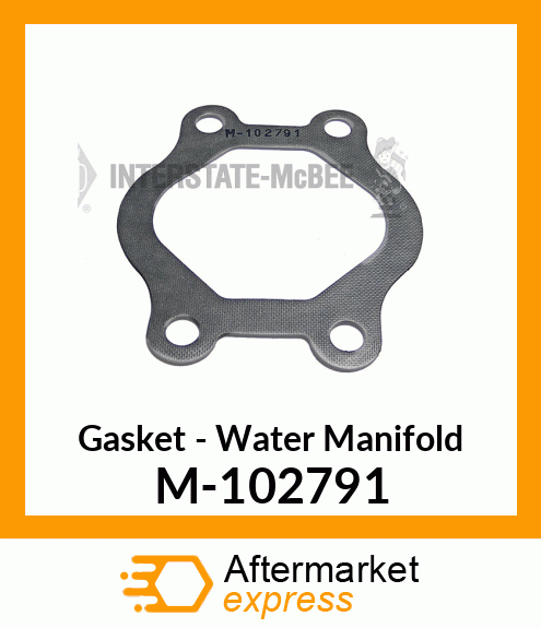 Gasket - Water Manifold M-102791