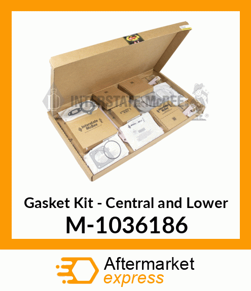 Gasket Set - Central & Lower M-1036186