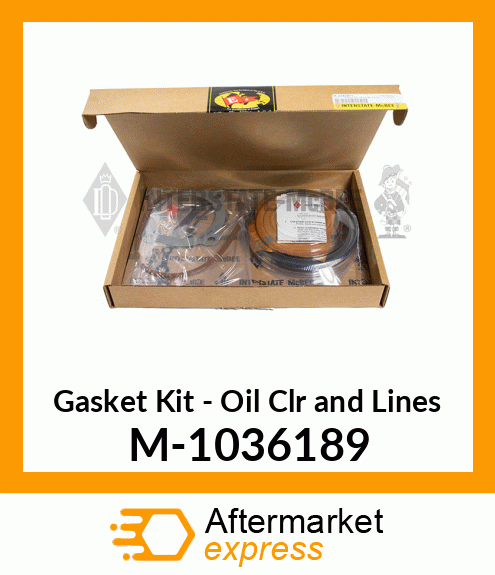 Gasket Set - Oil Cooler&Lines M-1036189