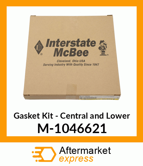 Gasket Set - Central & Lower M-1046621