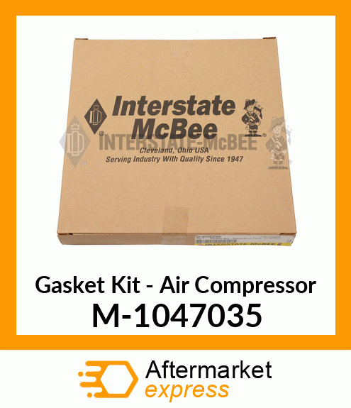 Gasket Set - Air Compressor M-1047035