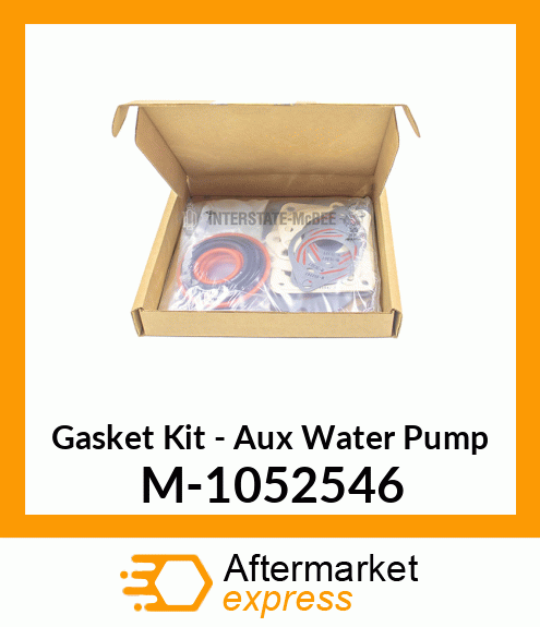 Gasket Set - Aux Water Pump M-1052546