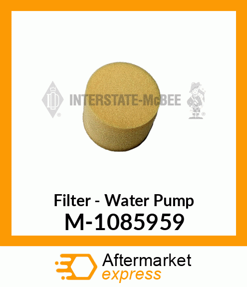 Filter - Water Pump M-1085959