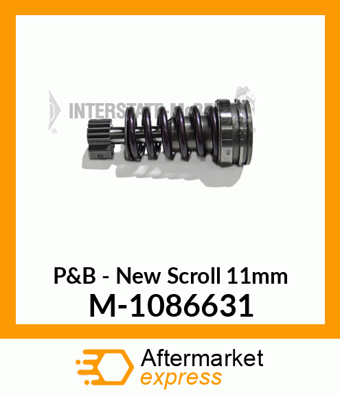 P&B - New Scroll 11mm M-1086631