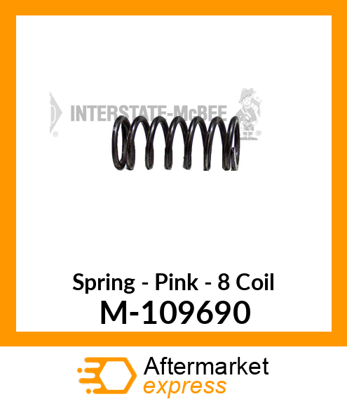 Spring - Pink - 8 Coil M-109690