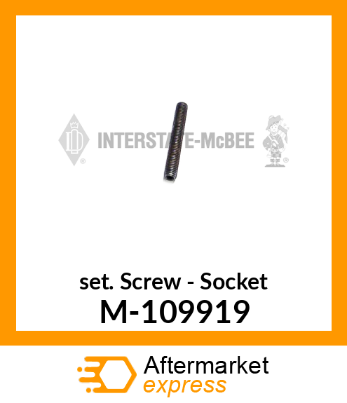 Set Screw - Socket M-109919