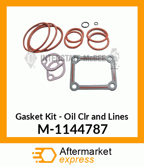 Gasket Set - Oil Cooler&Lines M-1144787