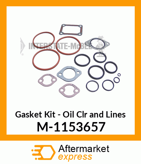 Gasket Set - Oil Cooler&Lines M-1153657