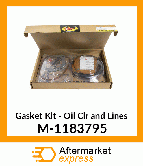 Gasket Set - Oil Cooler&Lines M-1183795