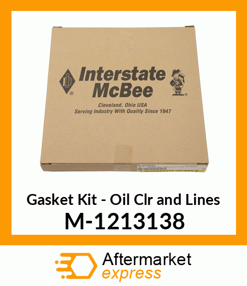 Gasket Set - Oil Cooler&Lines M-1213138