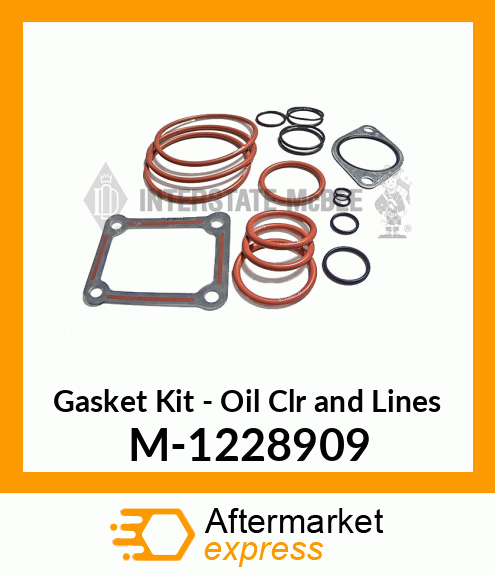 Gasket Set - Oil Cooler&Lines M-1228909