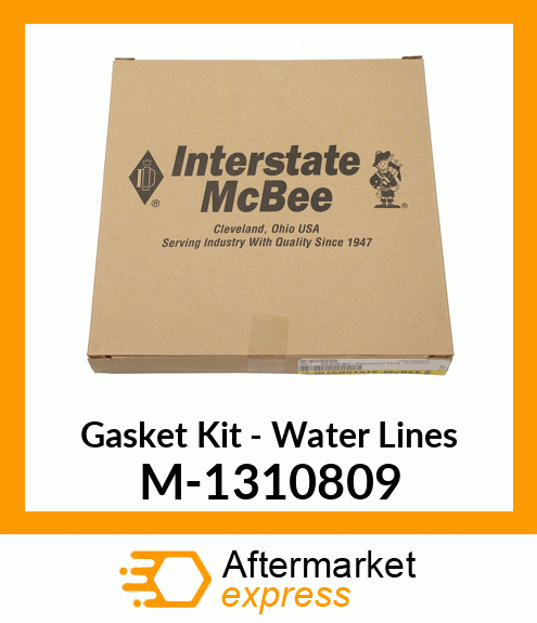 Gasket Set - Water Lines M-1310809