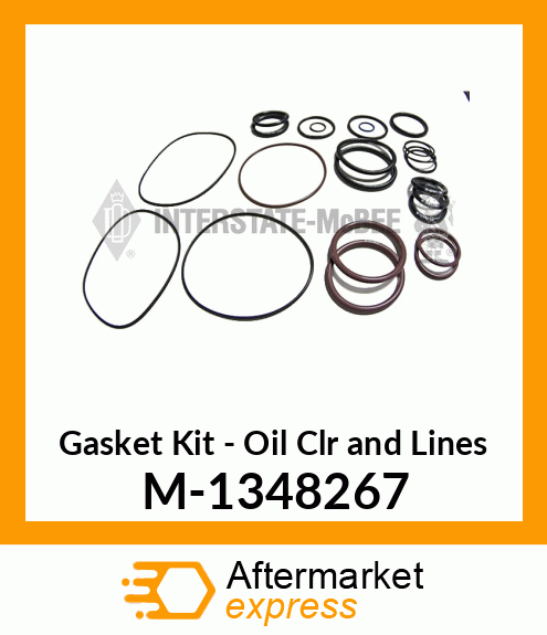 Gasket Set - Oil Cooler&Lines M-1348267