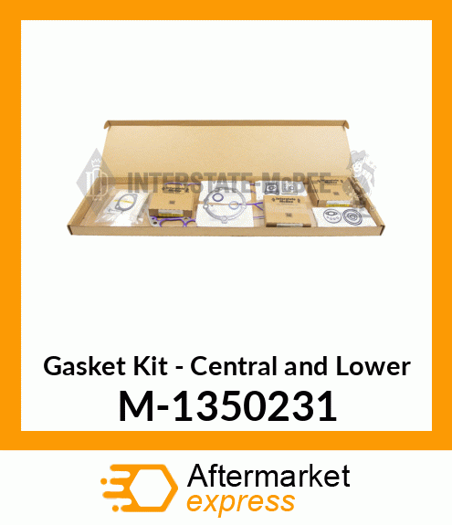 Gasket Set - Central & Lower M-1350231