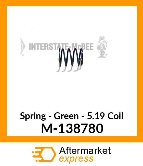 Spring - Green - 5.19 Coil M-138780