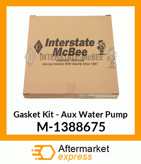 Gasket Set - Aux Water Pump M-1388675