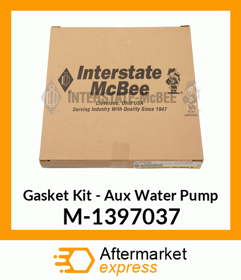 Gasket Set - Aux Water Pump M-1397037