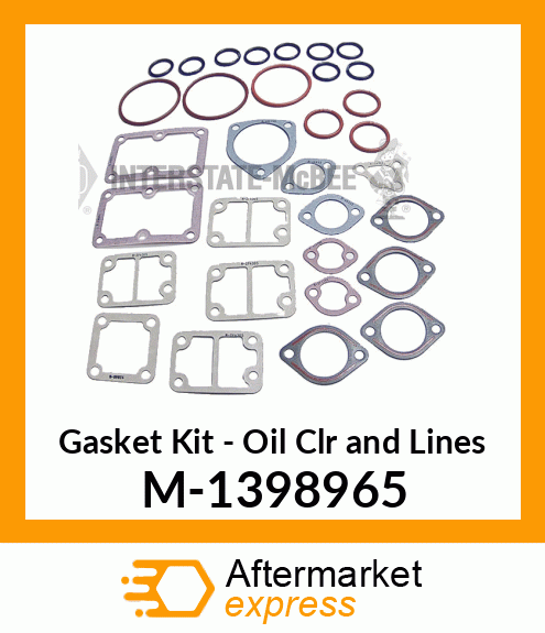 Gasket Set - Oil Cooler&Lines M-1398965