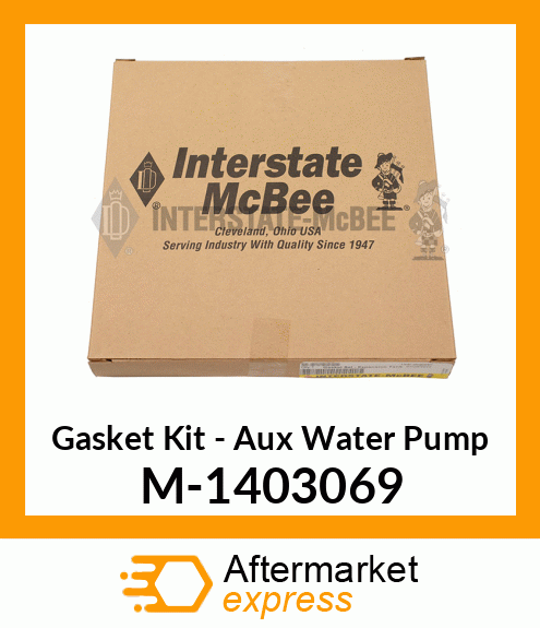 Gasket Set - Aux Water Pump M-1403069