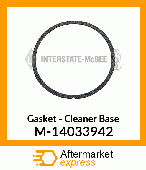 Gasket - Cleaner Base M-14033942