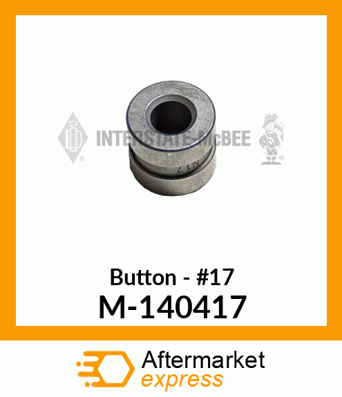 Button - #17 M-140417